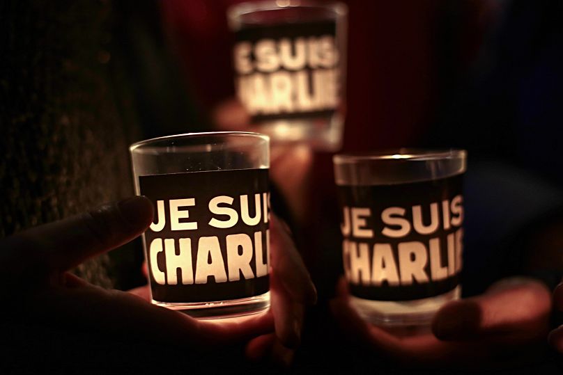 france marks 10 years since charlie hebdo as six go on trial for second