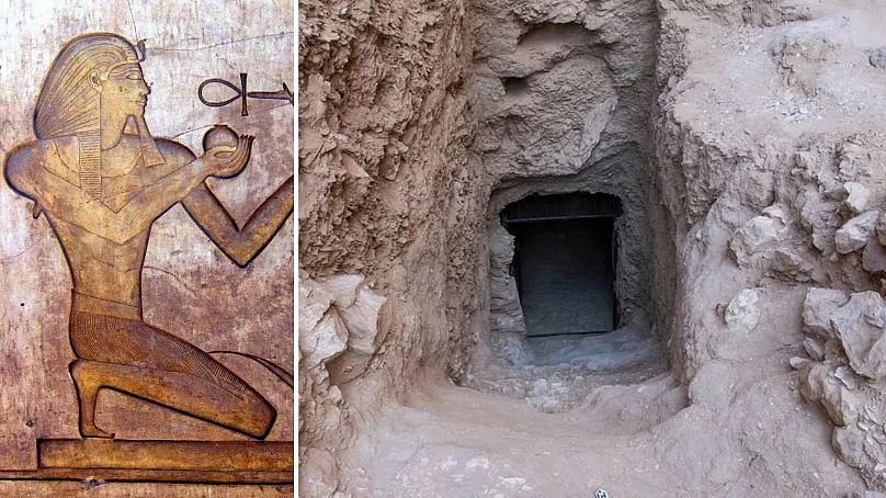 Archaeologists unearth 3,200-year-old tomb linked to ancient Egypt's military elite 4 archaeologists unearth 3200 year old tomb linked to ancient egypts military elite 3 YXZ2AsgE