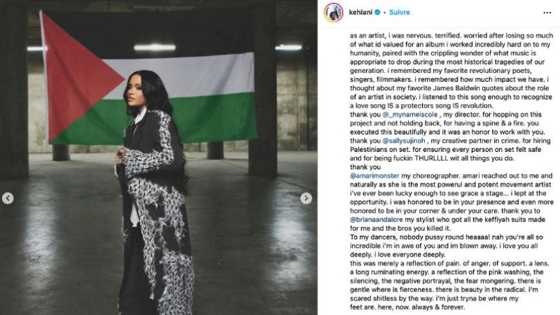 Belfast rappers Kneecap and singer Kehlani receive backlash in US over support of Palestine 2 belfast rappers kneecap and singer kehlani receive backlash in us over support of palestine dib6R8gZ