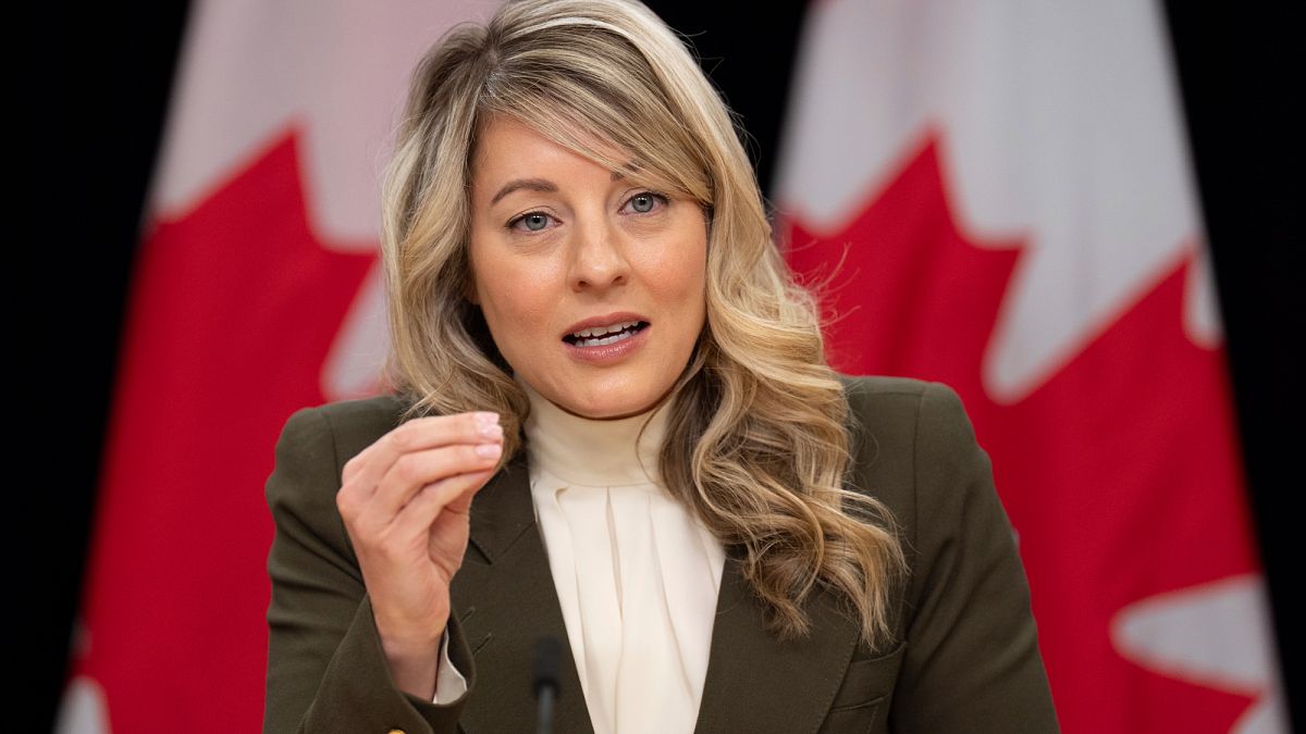 canada leads the charge in trade war says foreign minister m lanie joly