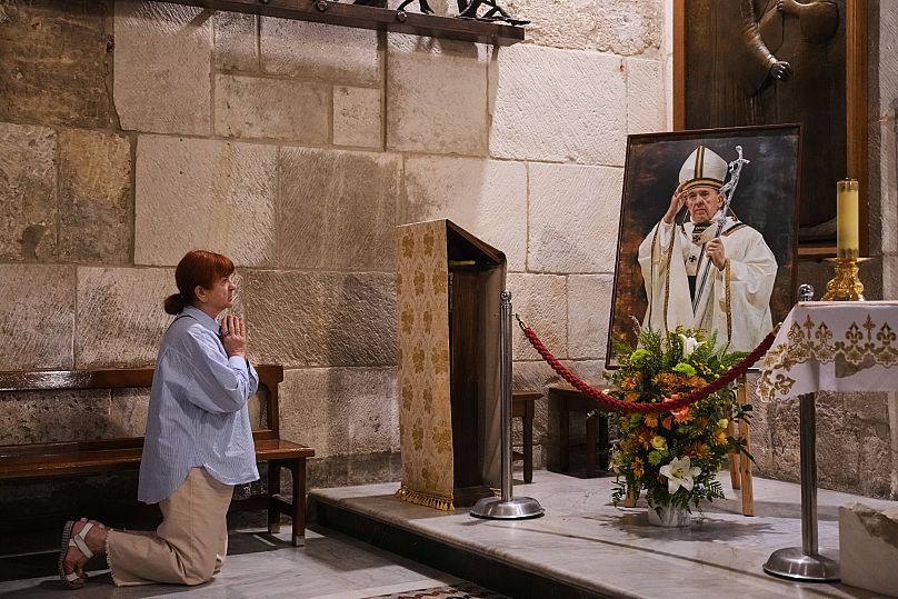 Christian Palestinians mourn Pope Francis, an outspoken voice for peace in Gaza 3 christian palestinians mourn pope francis an outspoken voice for peace in gaza 2