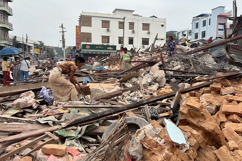 death toll from 28 march earthquake in myanmar rises above 3500 junta says 0