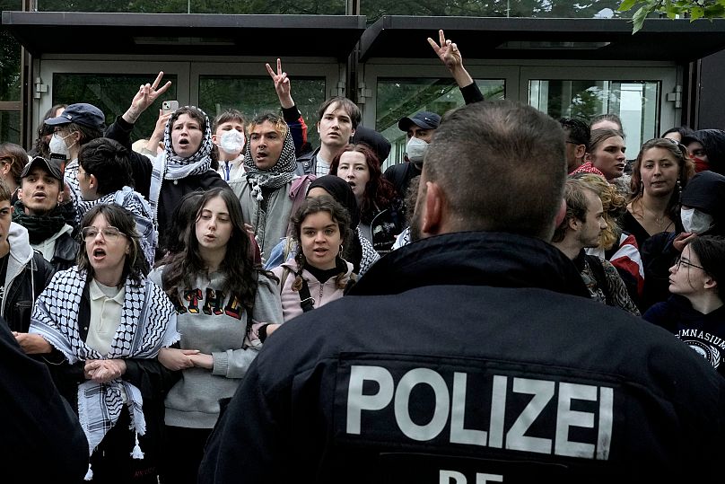 Four foreign activists face deportation from Germany after Berlin university sit-in 1 four foreign activists face deportation from germany after berlin university sit in 0 tg27HXm9