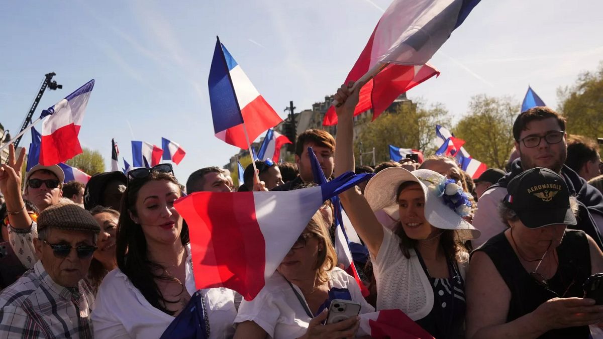 french anti racism group files complaint over far right flyers distributed near le pen rally aHeENa6p