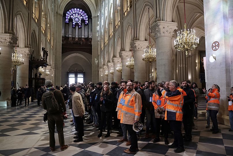 French President Emmanuel Macron to honour Notre-Dame de Paris restorers 1 french president emmanuel macron to honour notre dame de paris restorers 0 hRcq3y6C
