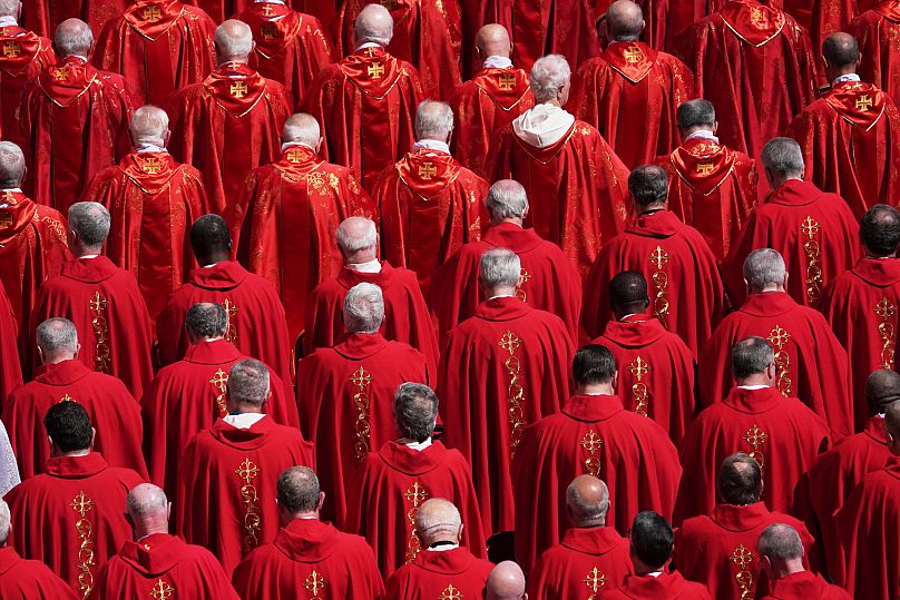 In photos: Pope Francis buried, mourned by hundreds of thousands 3 in photos pope francis buried mourned by hundreds of thousands 2 gigss5Vi