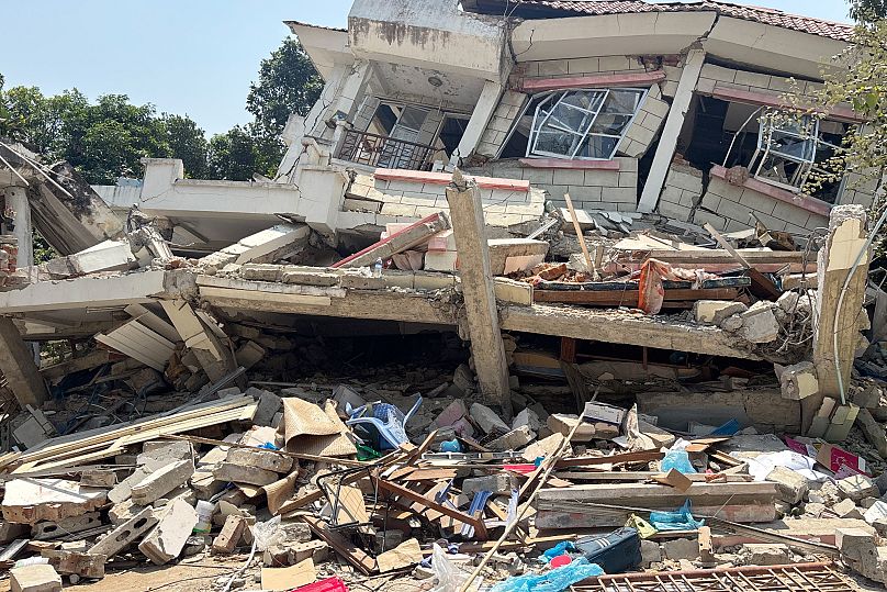 Man rescued from rubble in Myanmar five days after devastating magnitude-7.7 quake 1 man rescued from rubble in myanmar five days after devastating magnitude 77 quake 0 hfiQlnFg