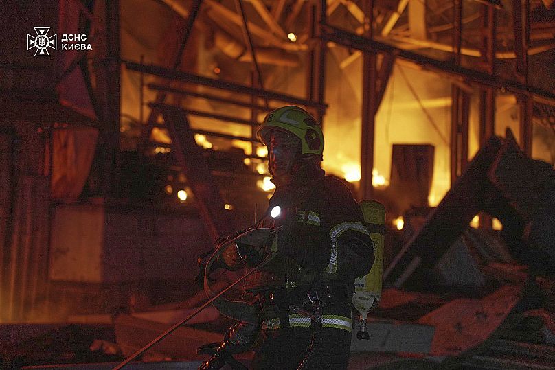 Multiple people injured as Russian drone attack sets off large fires in Kyiv 1 multiple people injured as russian drone attack sets off large fires in kyiv 0 sPLF8qXq