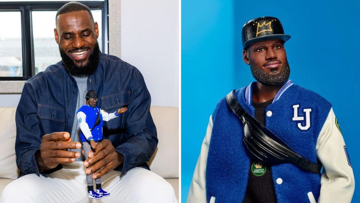 nba legend lebron james becomes first professional male athlete with a ken doll 9ds6G7wh