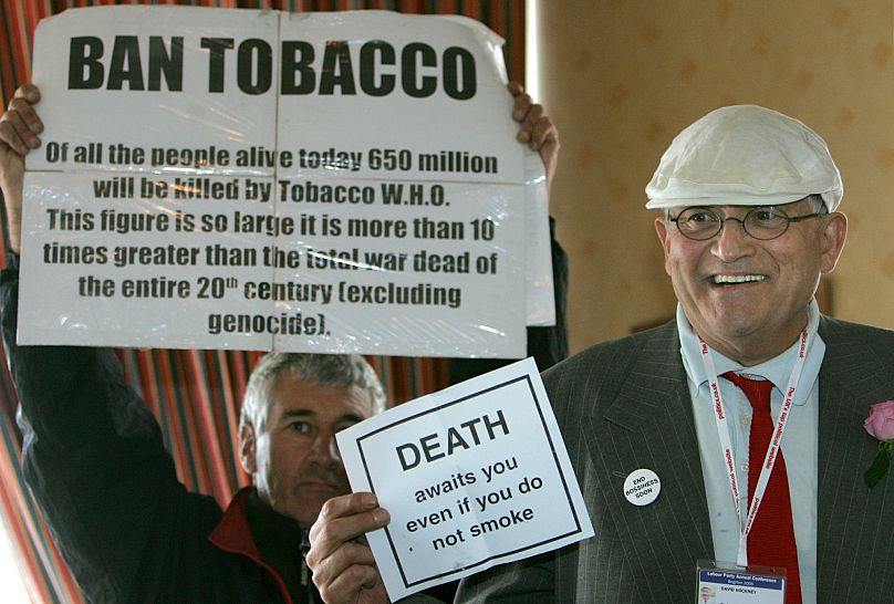 Paris Metro bans David Hockney exhibition poster due to artist’s cigarette 1 paris metro bans david hockney exhibition poster due to artists cigarette 0