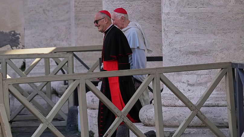 Preparations begin for funeral of Pope Francis at St. Mary Major Basilica 1 preparations begin for funeral of pope francis at st mary major basilica 0 cEyPjPFj