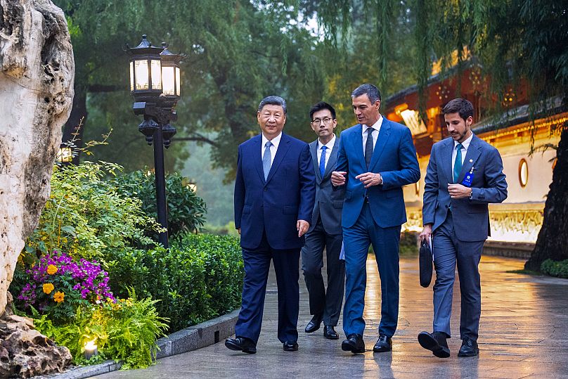 Spain's Pedro Sánchez aims for closer trade ties with China amid US tariffs uncertainty 1 spains pedro s nchez aims for closer trade ties with china amid us tariffs uncertainty 4FGudH3u