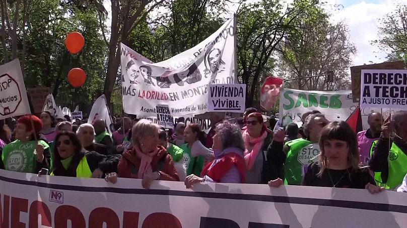 Thousands in Spain take to the streets in protest against country's housing crisis 1 thousands in spain take to the streets in protest against countrys housing crisis 0 Bq36PPT8