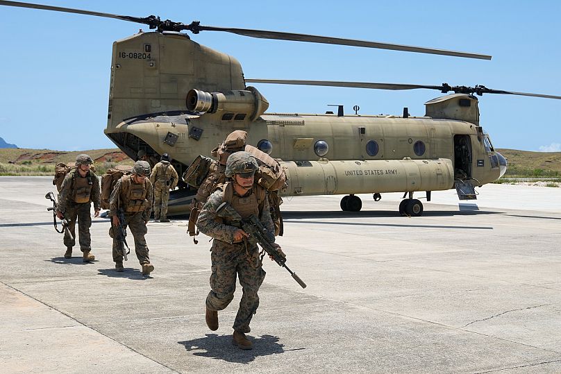 US and Philippine forces launch joint annual combat drills amid tensions with China 2 us and philippine forces launch joint annual combat drills amid tensions with china 1 H3FK2EMO