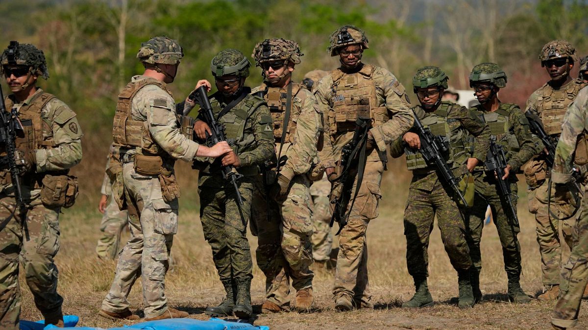 us and philippine forces launch joint annual combat drills amid tensions with china 6FEj7BDH